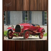 Металлическая табличка Bugatti Type 23 Brescia Boattail Roadster
